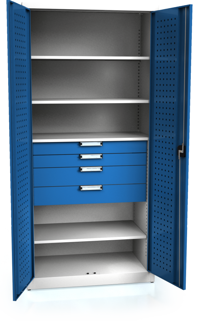 Systemschränke UNI 1950 x 920 x 500 - Fachböden-Schubladen